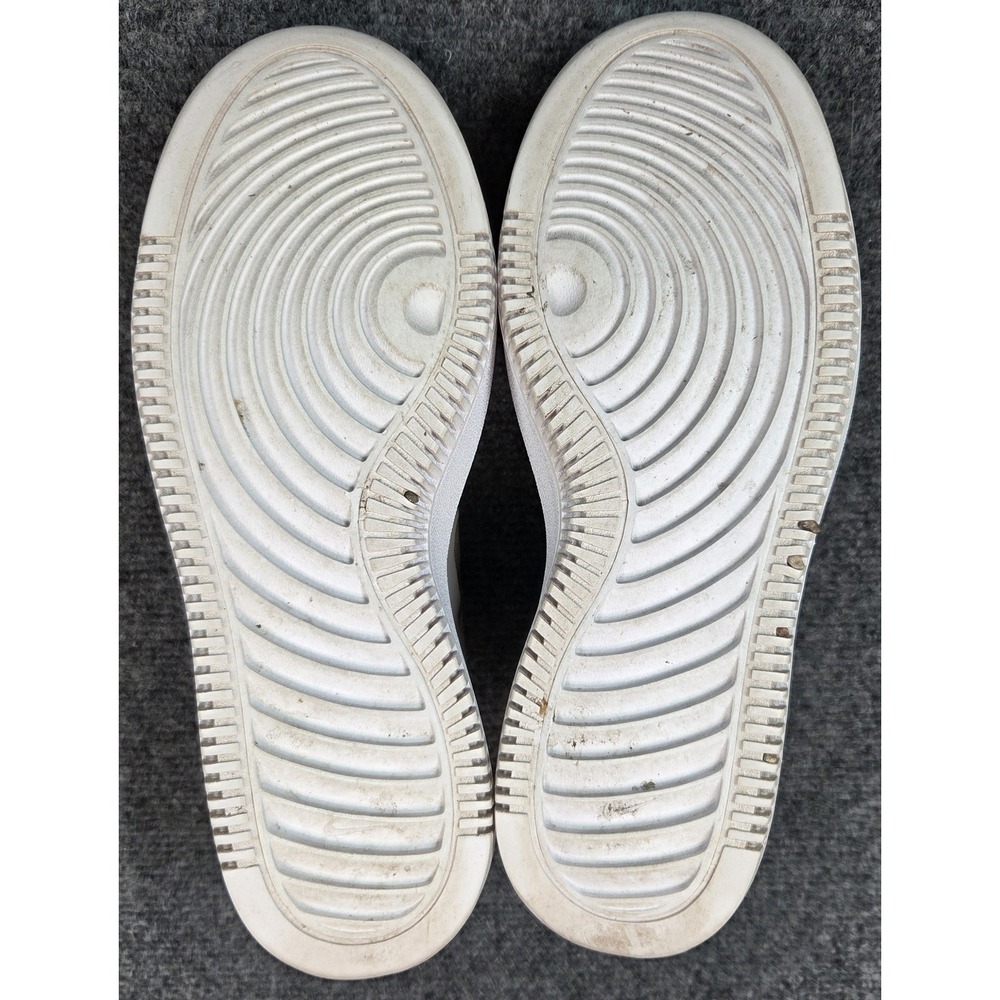 Nike Court Vision Alta Sneakers Womens 7 Cream Shoes - Picture 8 of 8